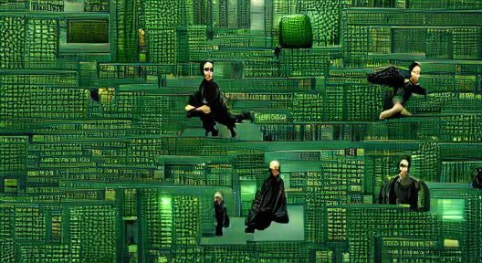 The Matrix AI Image
