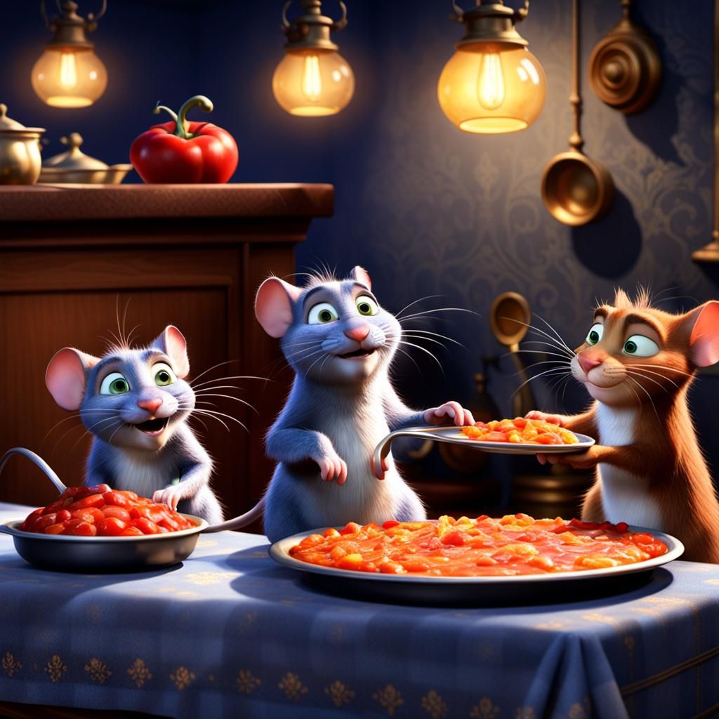 "La souris Ratatouille"
