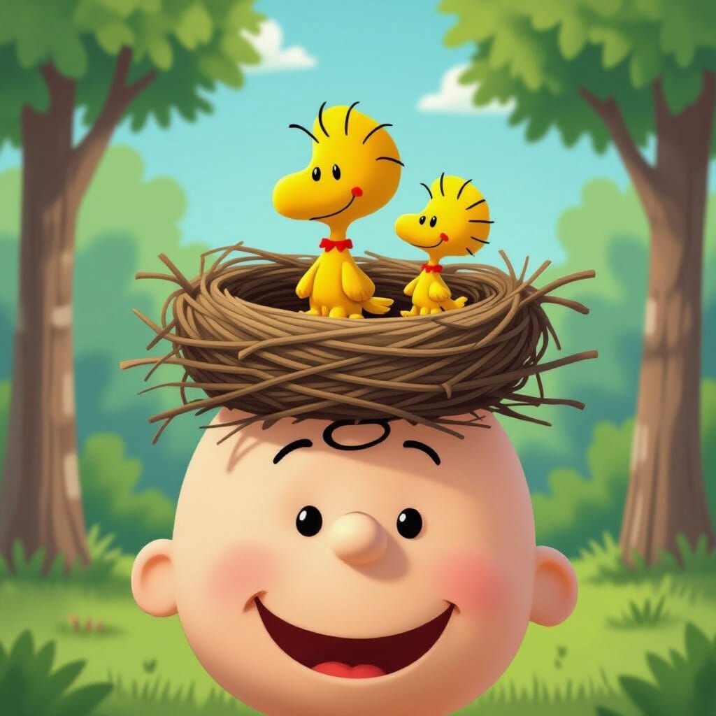 nest on charlie brown
