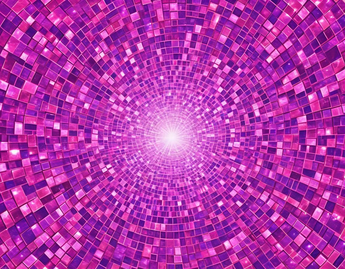 Ethereal Abstract Art in Burning Pink Ultra HD