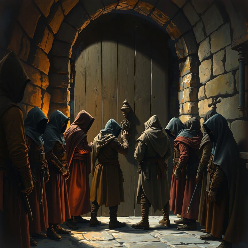 Treasure Hunt: Thieves Unlocking the Door