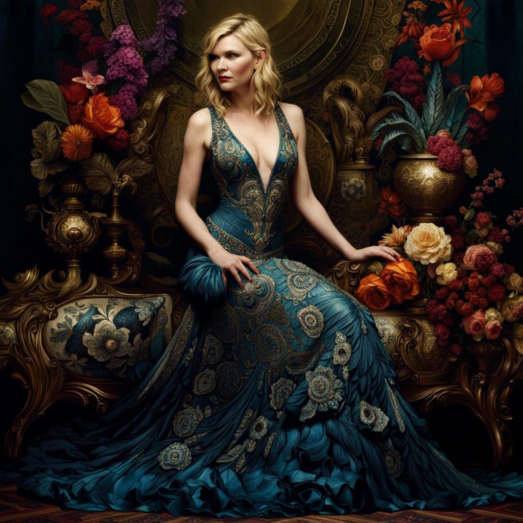 Kirsten Dunst in evening dress