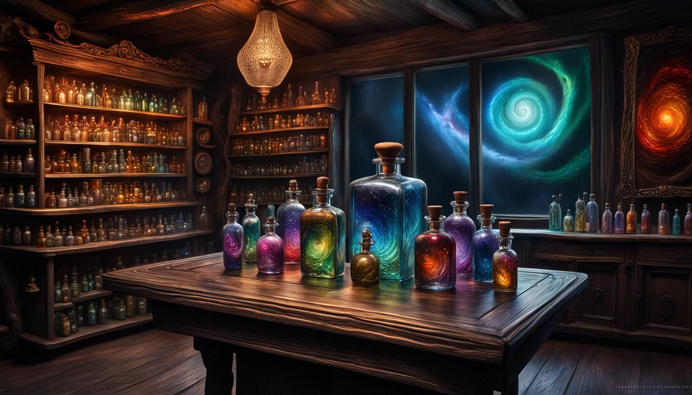 Magician's Shop Inventory.