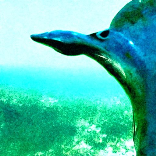 AI-Generated Dolphin Image