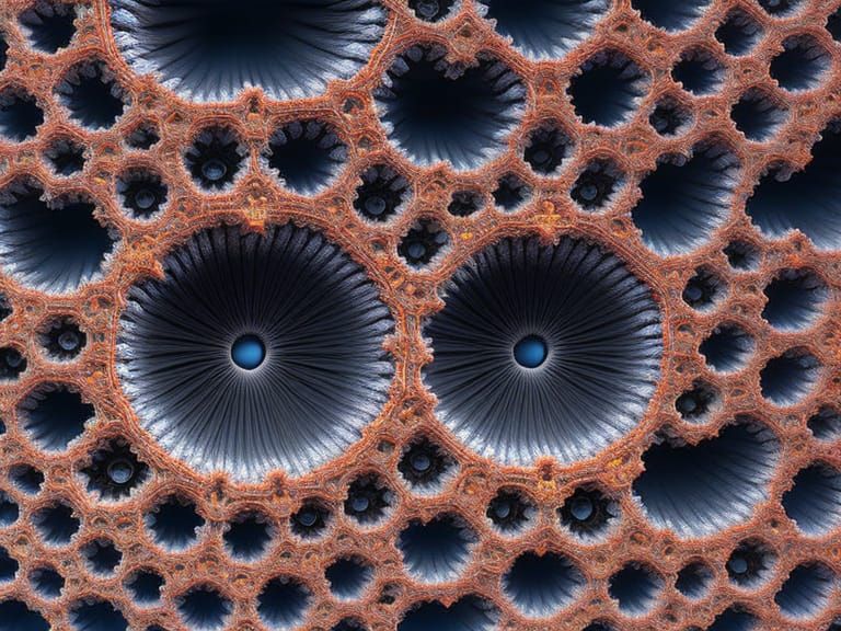Apocalyptic Mandelbulb Nucleotidescape in Space