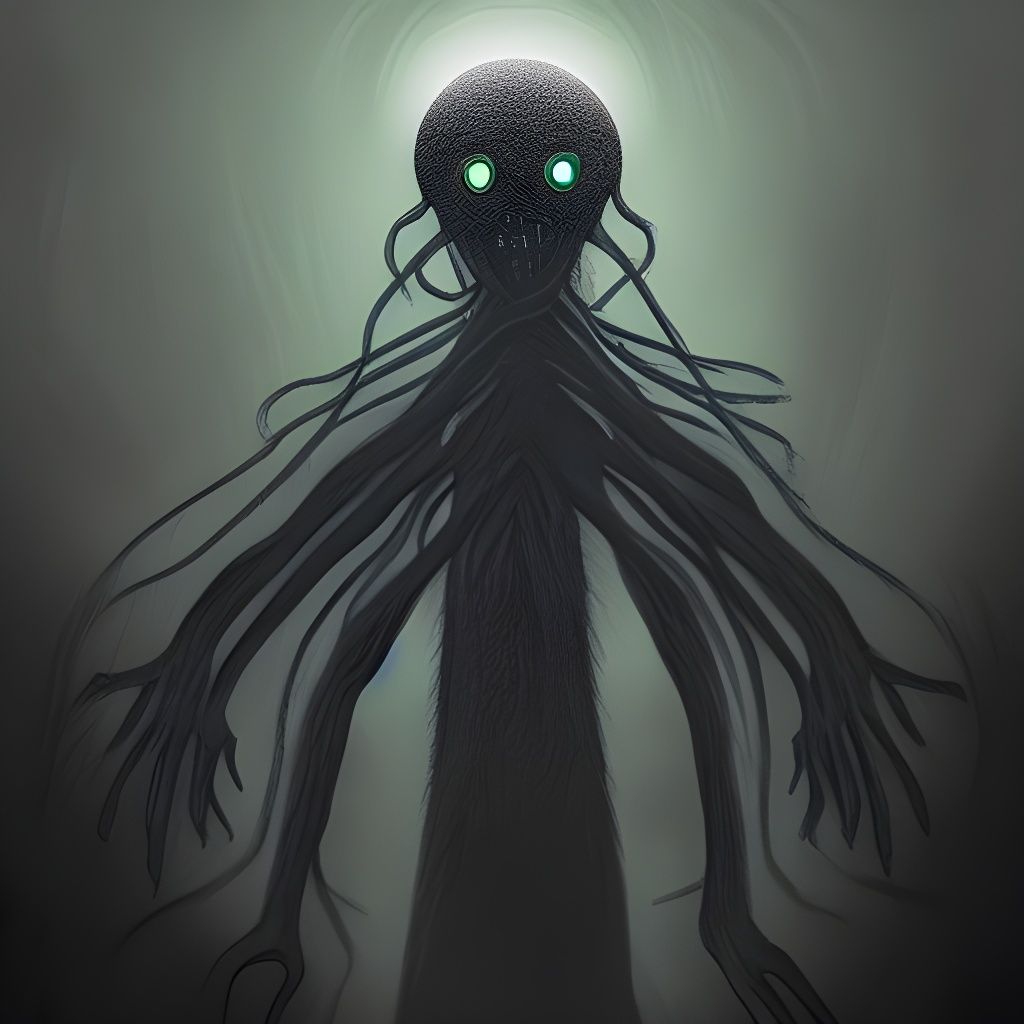Eldritch Horror Stares from the Dark: Digital Art