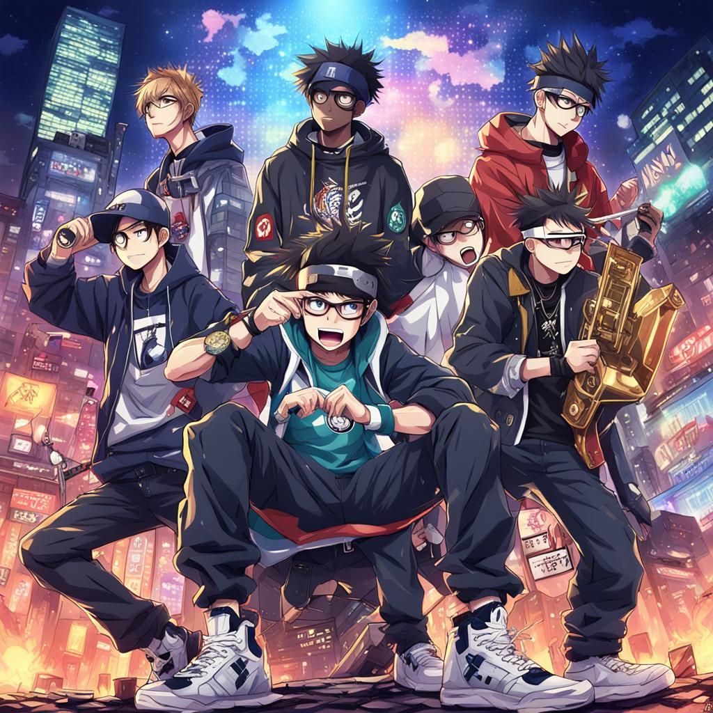 Anime Rap Battle: Nerd vs Geek vs Punk