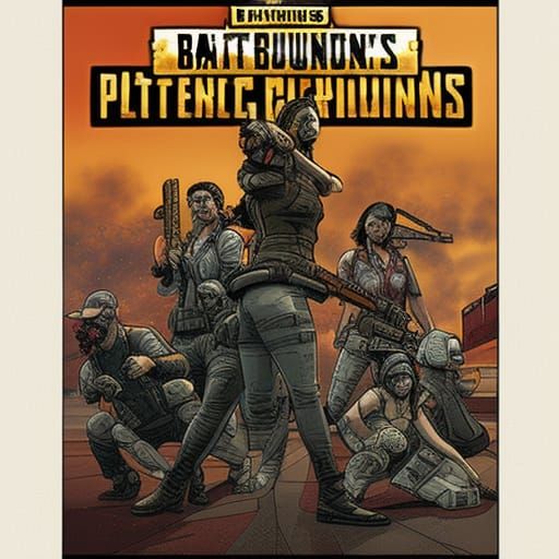 Comic Book Art Illustration in Style of Brooks and Mumford