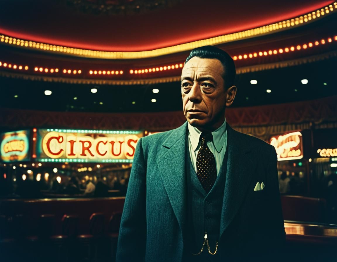 Albert Camus at Circus Circus Las Vegas