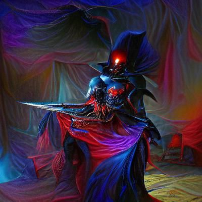 Shadow Lord: Dark Fantasy Wraith in 3D