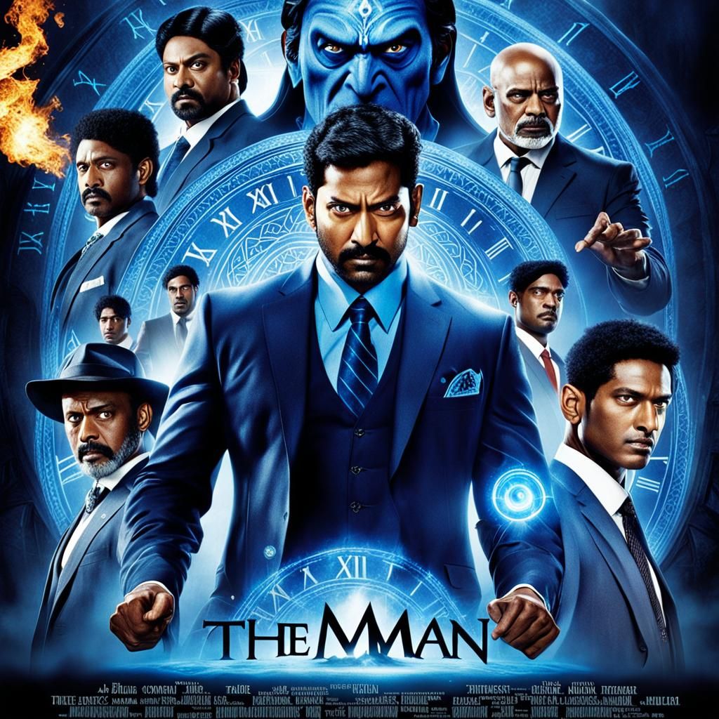 Movie Poster: The New Man, Dark Magic at School