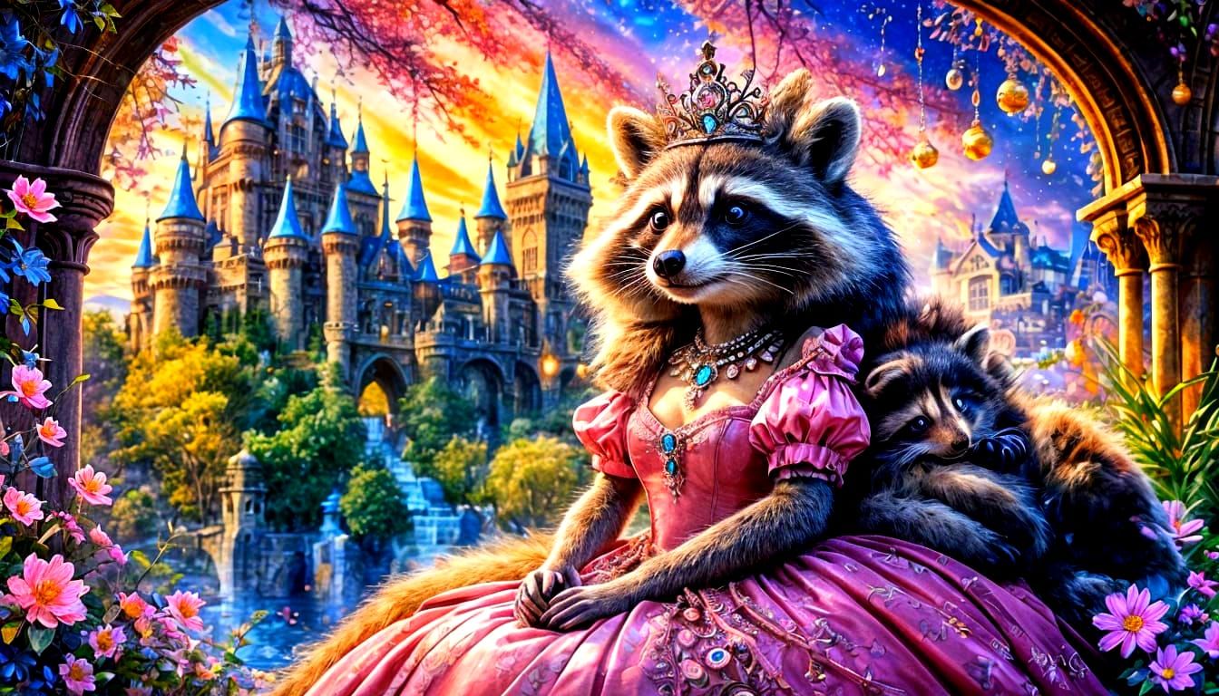 ๐๐๐Princess Raccoon๐๐๐