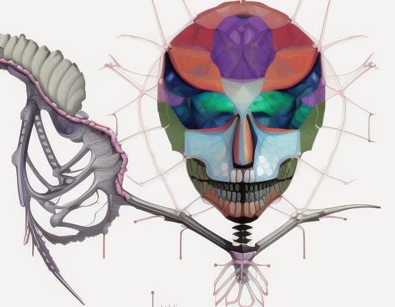 Surreal Mt. Lindsay with Celtic and Zodiac Elements