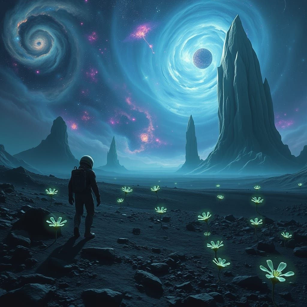 Mysterious Alien World Unveiled in Cosmic Landscape