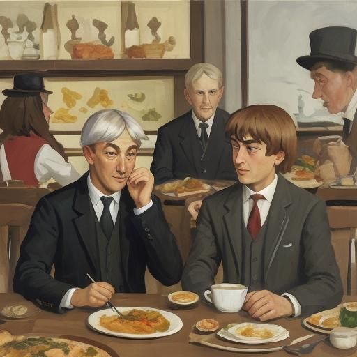 Still Life Lunch Inspired by Marquet and Braque