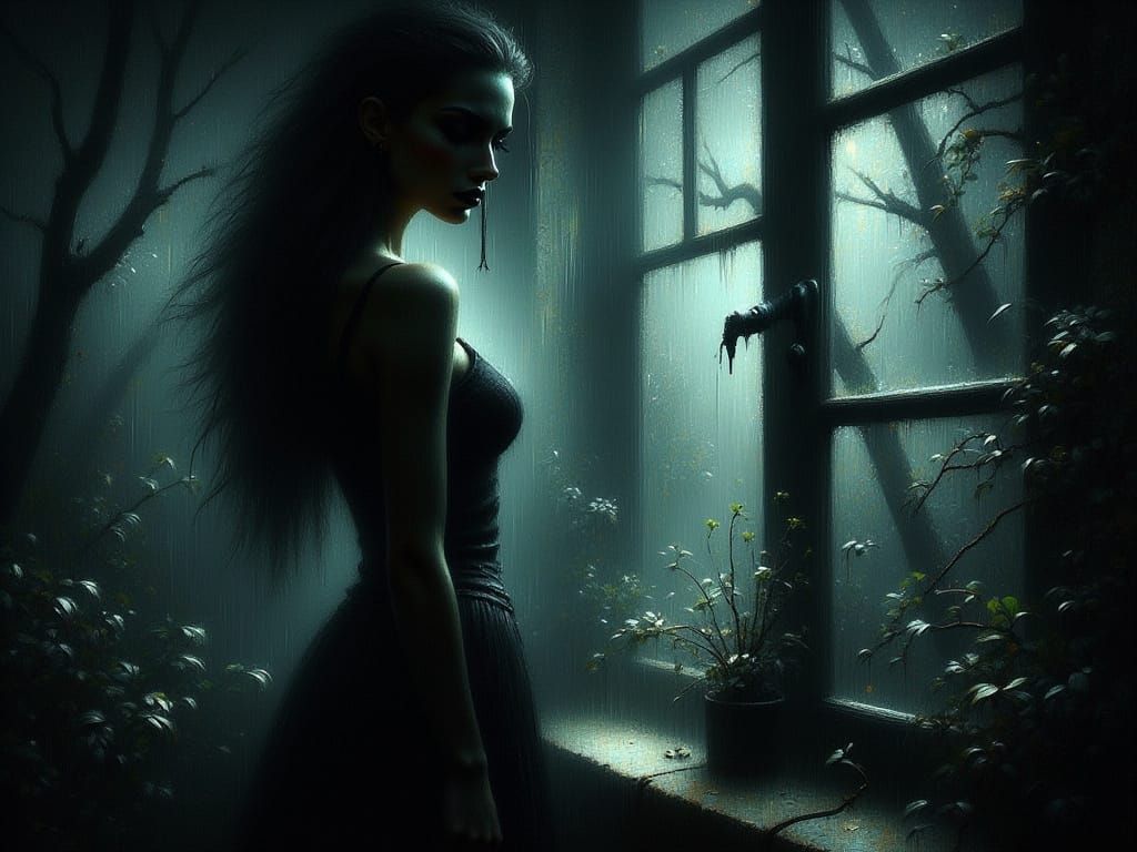 The Black Lady of Bradley Woods