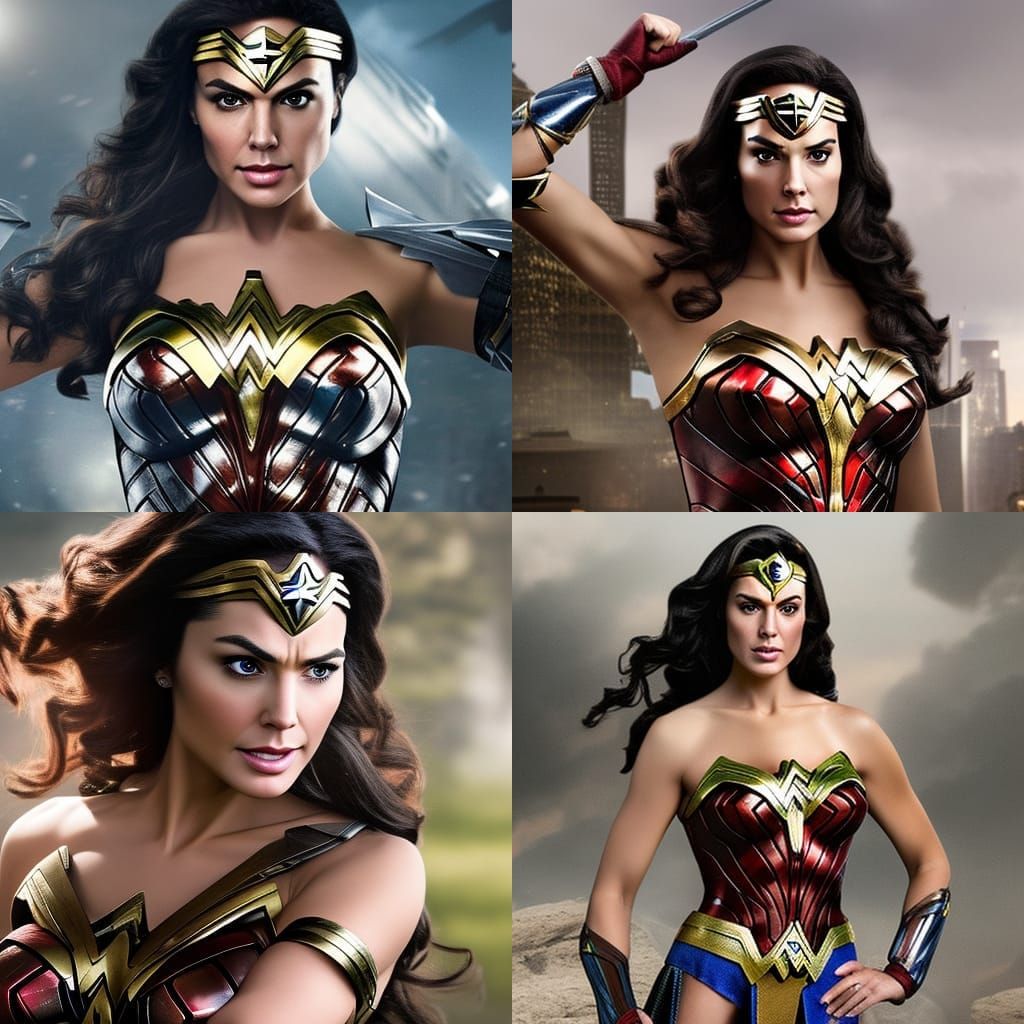 Wonder Woman Held Captive: A Hero's Portrait