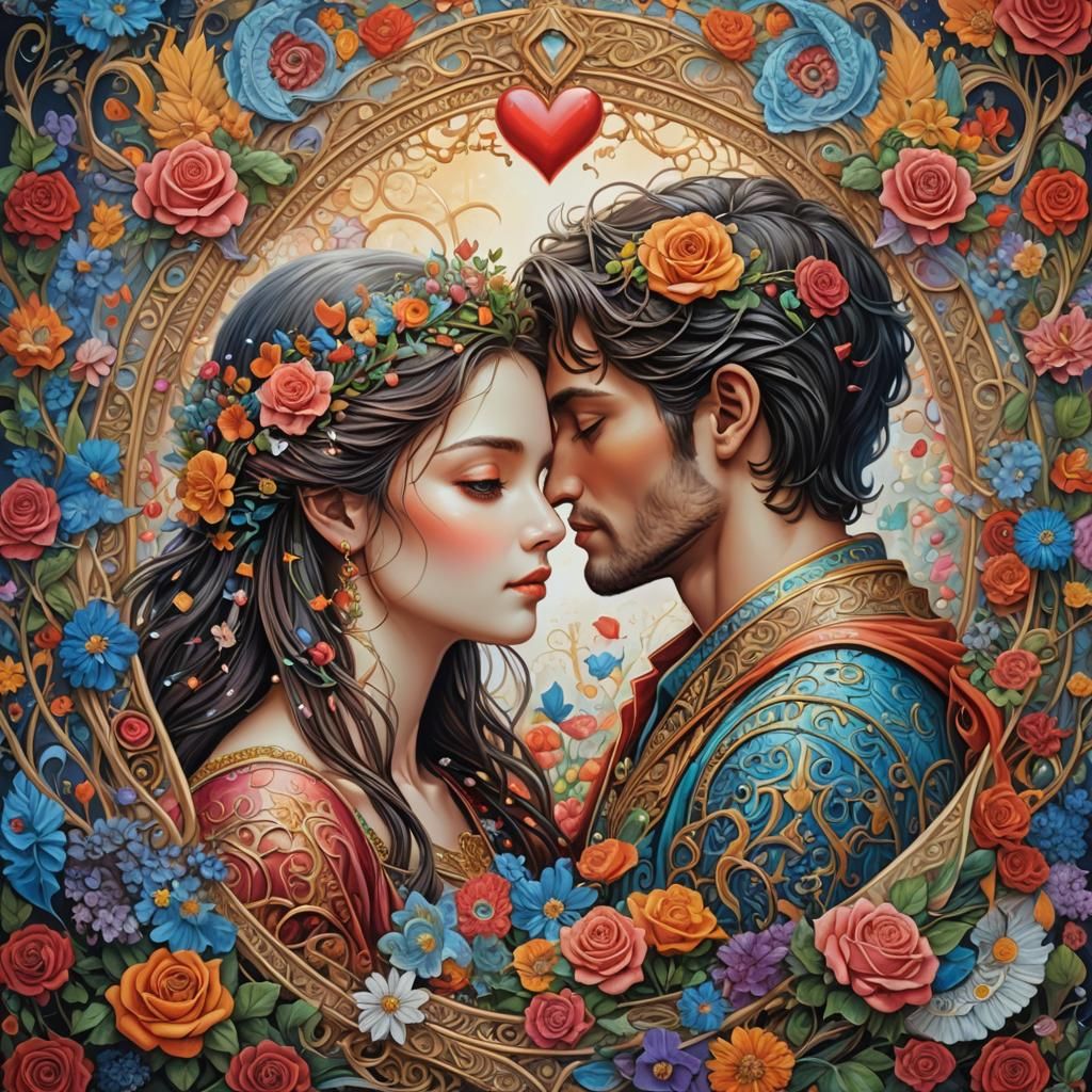 Eternal Love in Hyperdetailed Color
