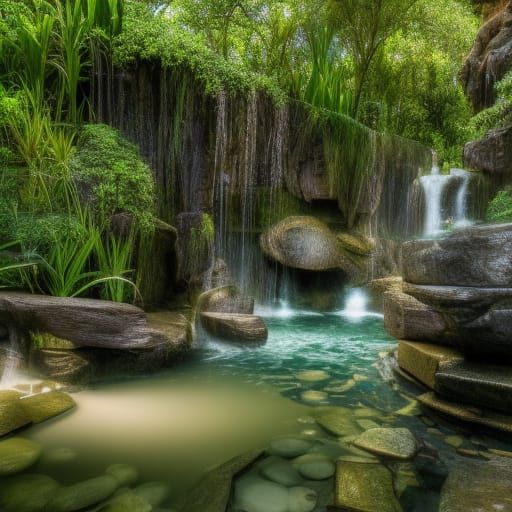 natural swimming pool