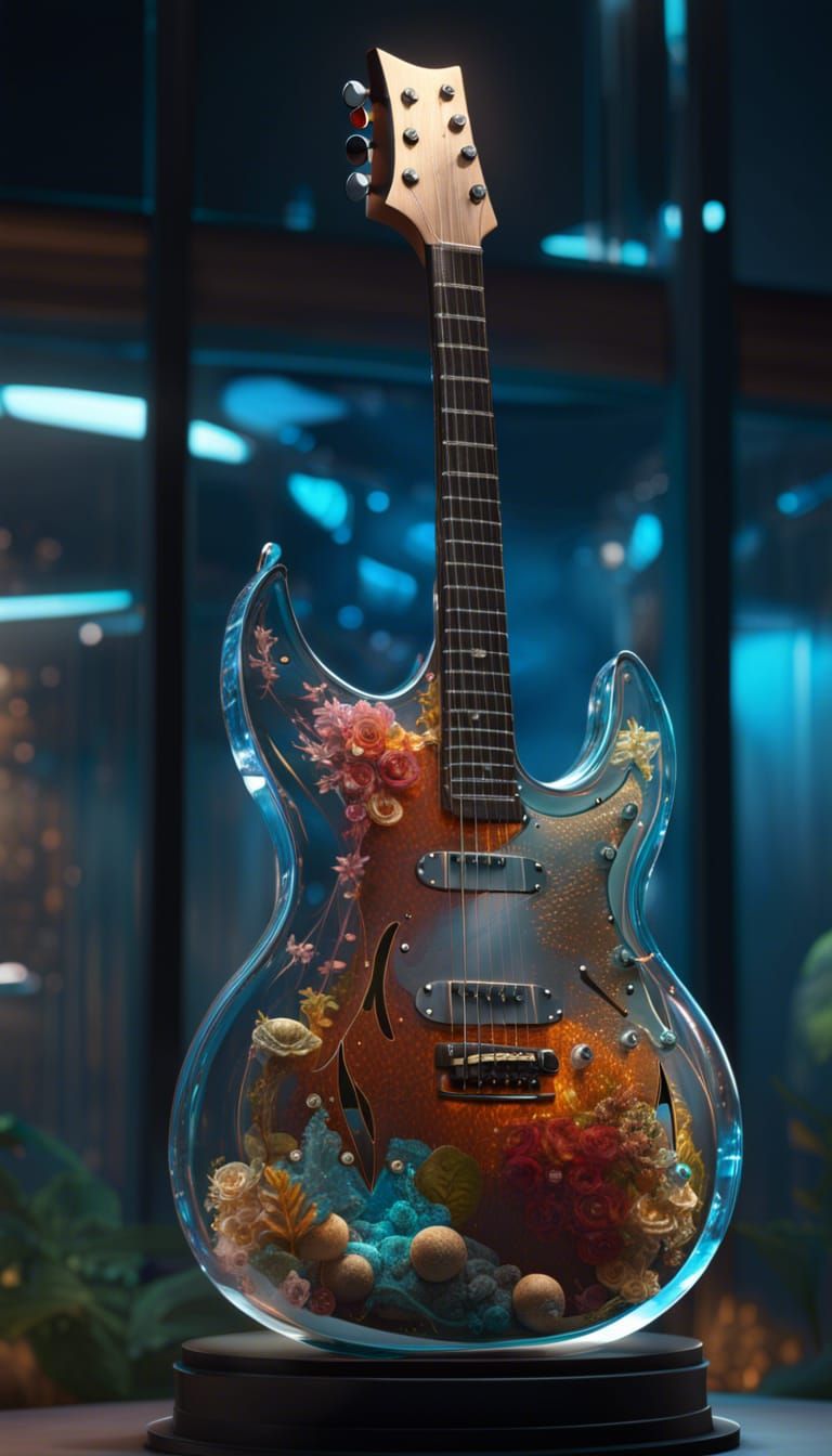 Aquarium In Guitar