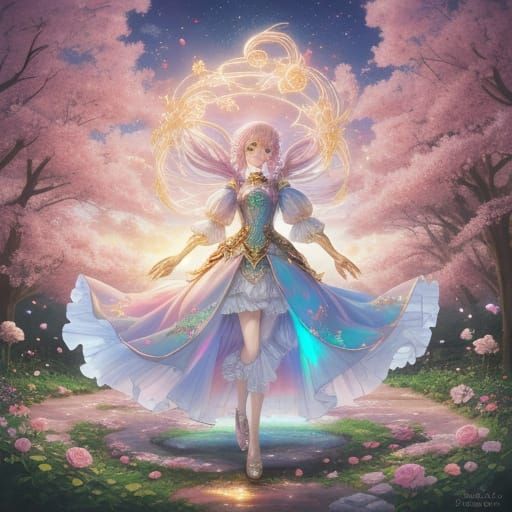 Anime Garden Dance of Rosunova, the Aurabell