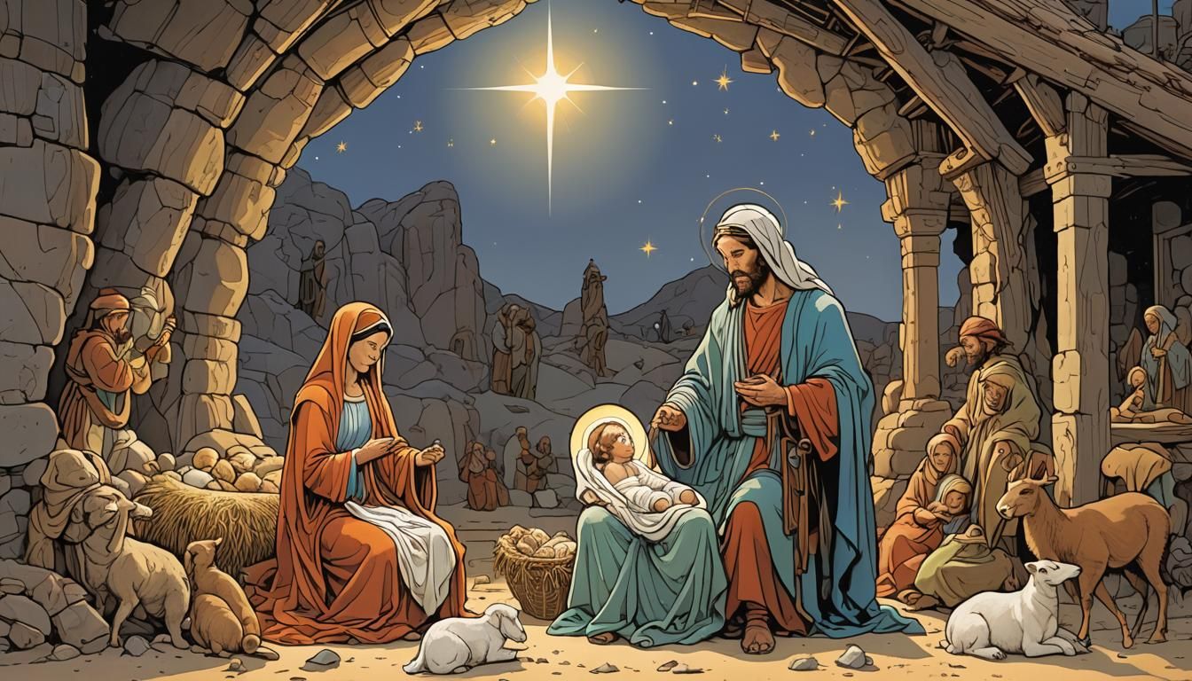 Nativity scene