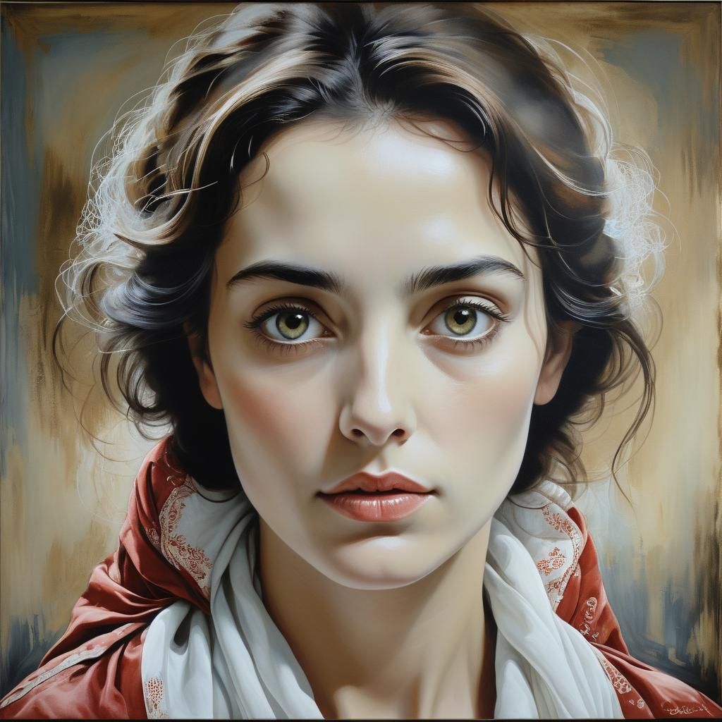 Monica Bellochi's portraitMonica Bellochi's portrait capture...