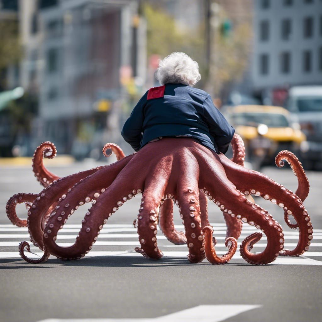 Half Grandma, Half Octopus,