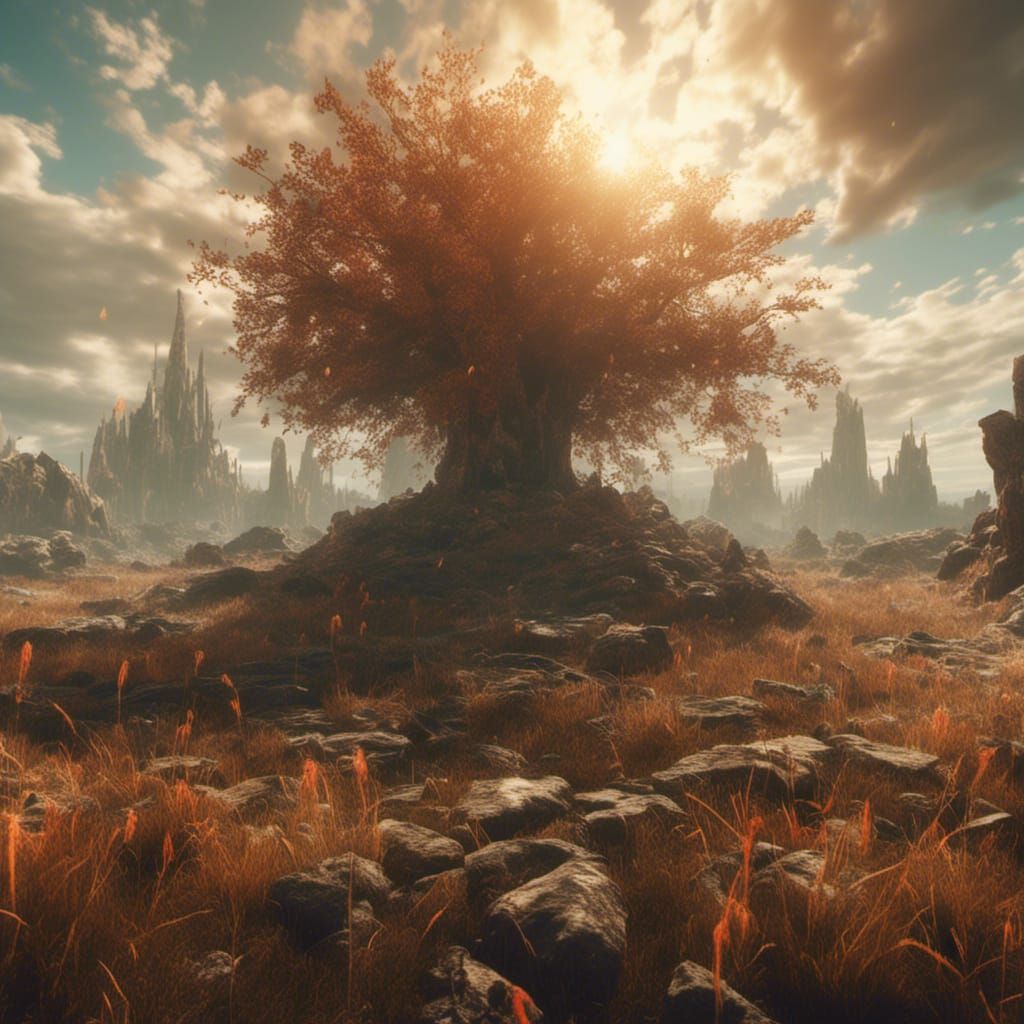 Link and Zelda in Hyrule Field, Detailed Splash Art