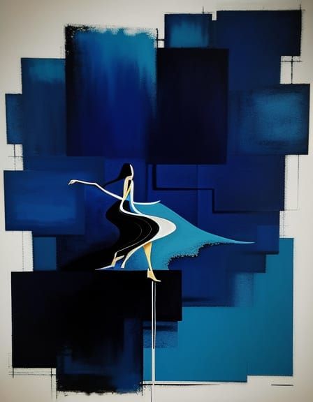 Echoes of Longing in Bold Blues