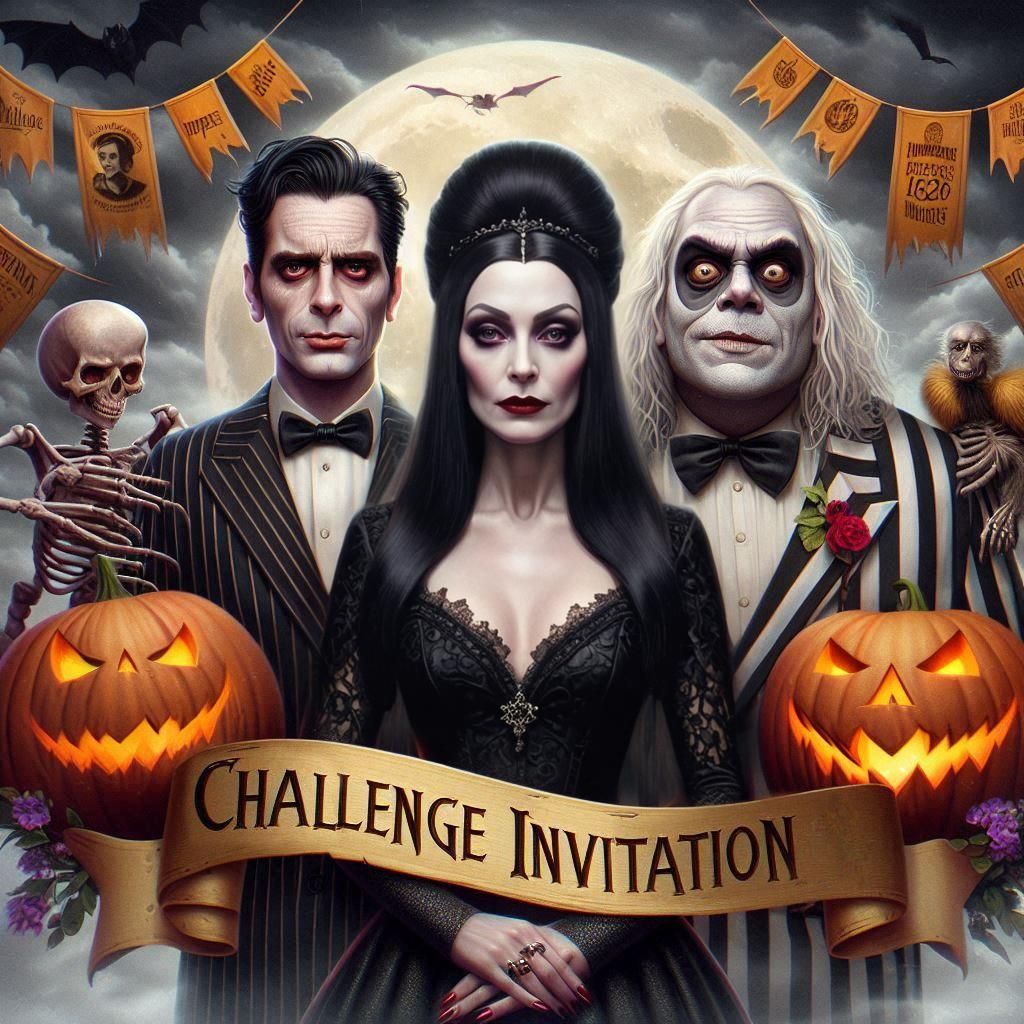 🎯 challenge invitation "Halloween is the way of life" - 6 s...