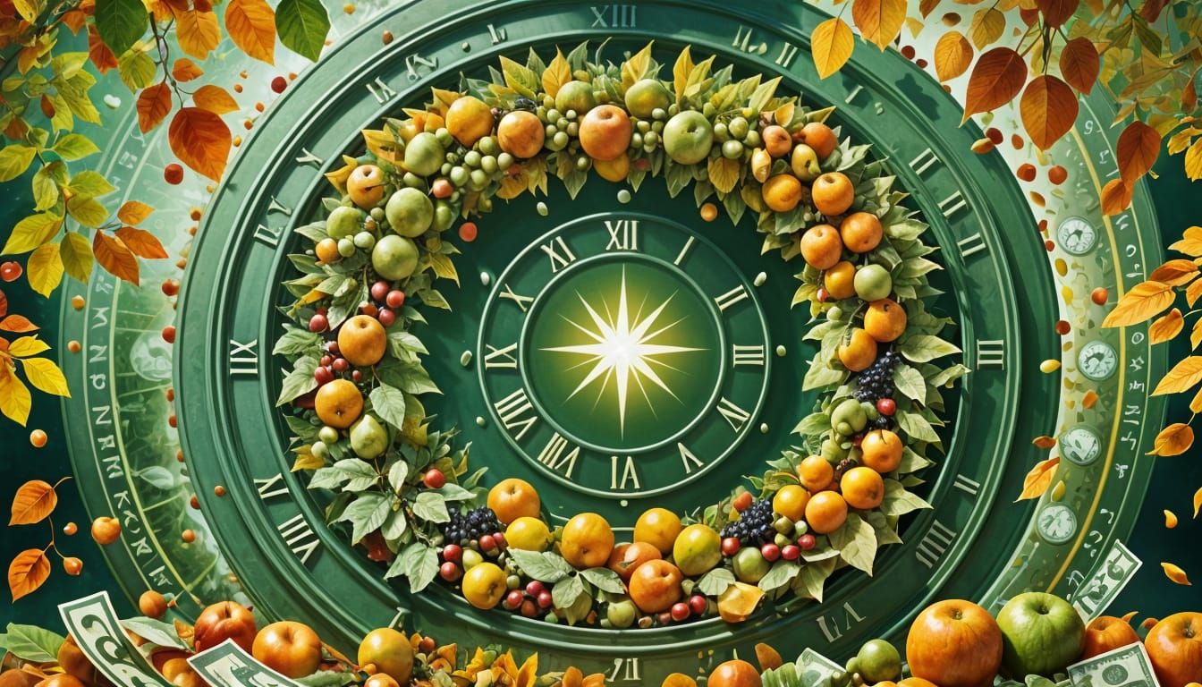 Radiant Green Money: Spiritual Autumn Harvest