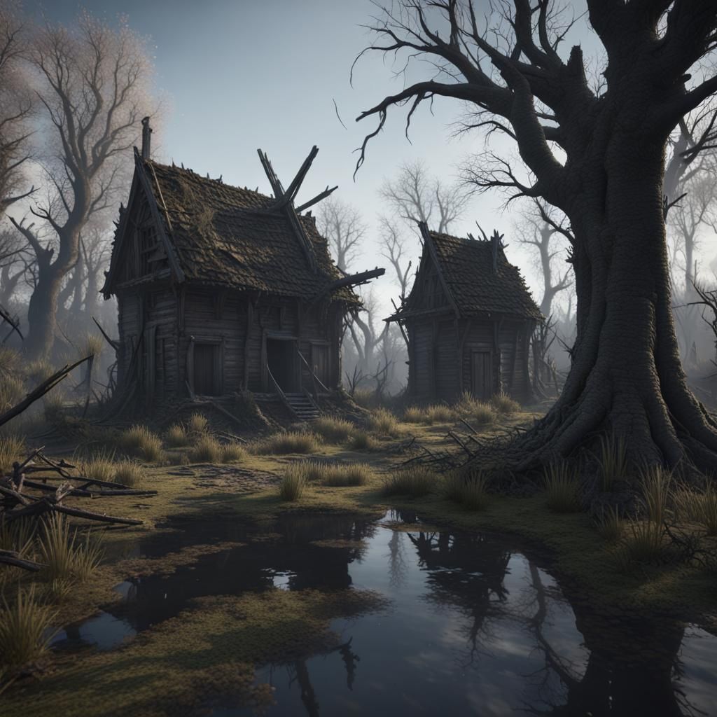 Slavic countryside in the beginning of XX century