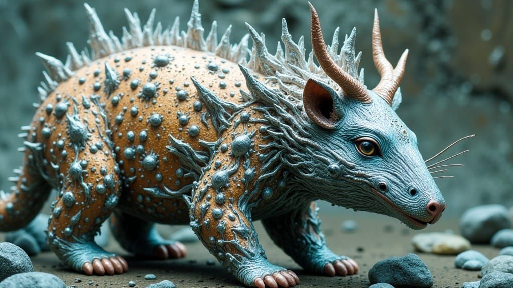 Celestial Harmony in Abstract Reality