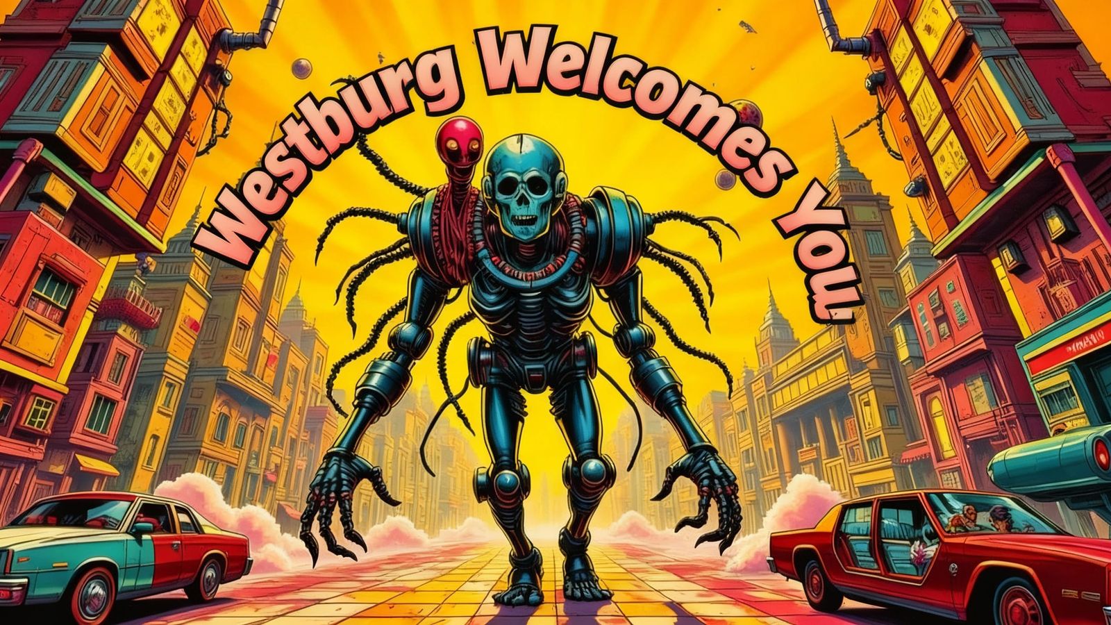 Westburg Welcomes All! Vintage Comic Apocalypse