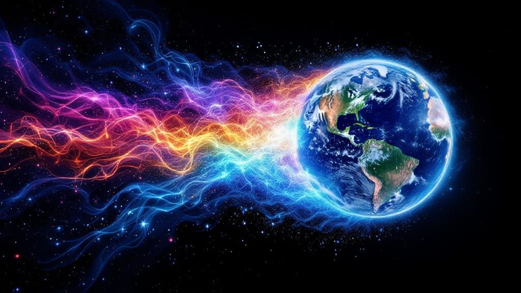 Cosmic Birth of the Blue Planet