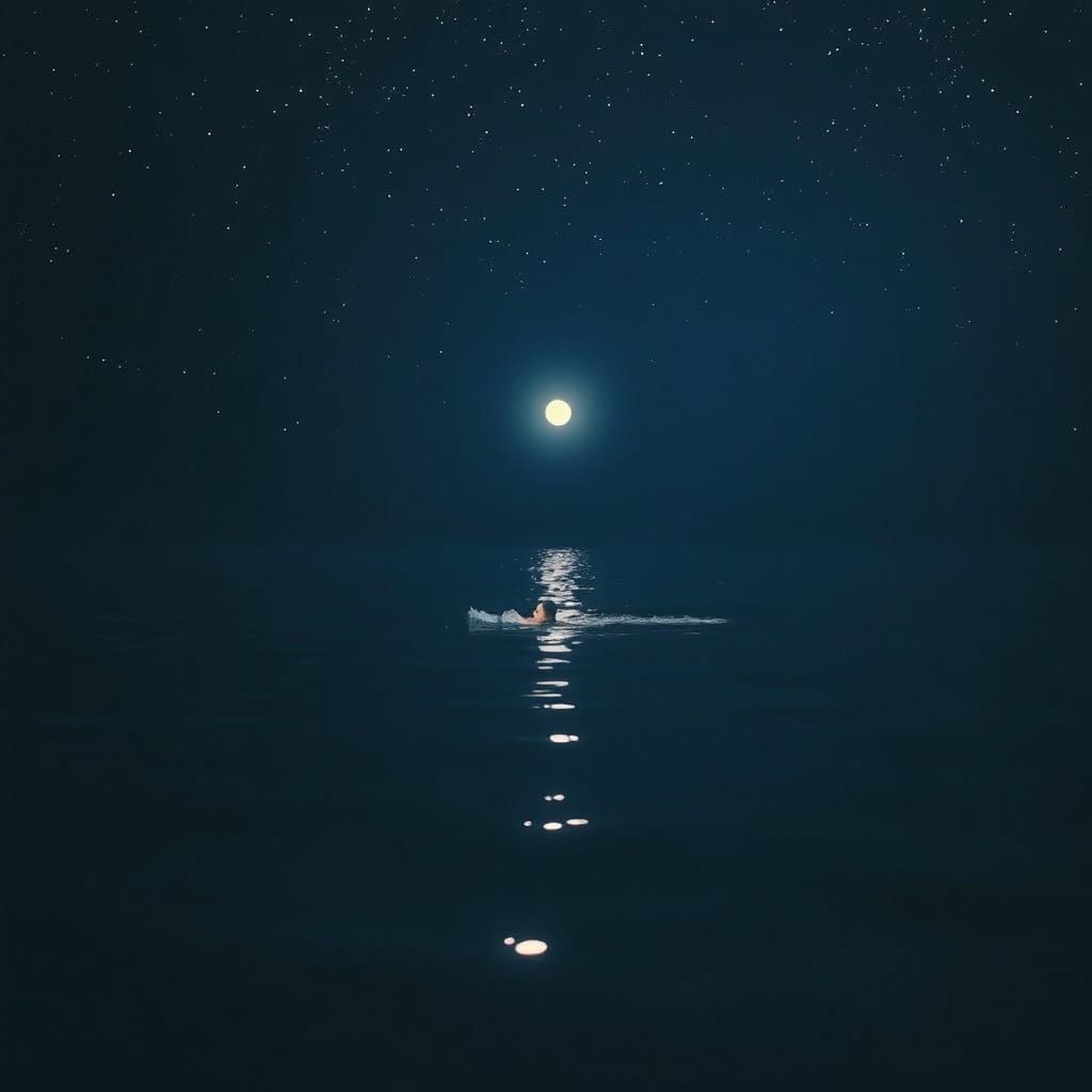 Midnight Swim in an Eternal Sea