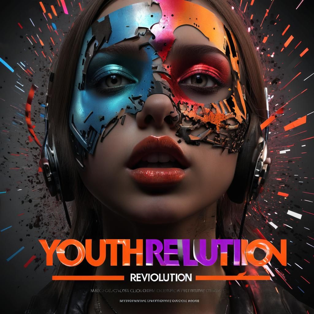 Dynamic 3D Album Cover: Youth Revolution