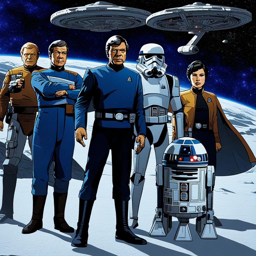 Star Wars Meets Star Trek: A Crossover Concept