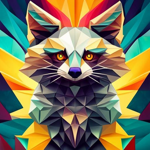 Geometric Racoon