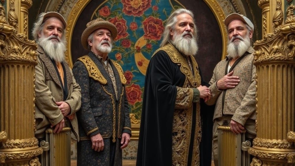 Hyperrealistic Gathering of Doppelgangers in a Post-Apocalyp...