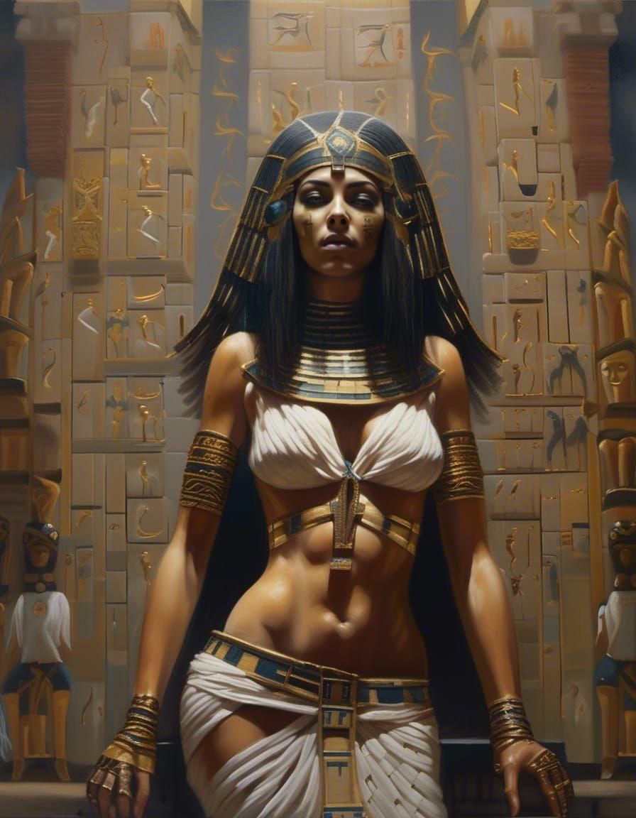Fiery Cleopatra Mummy Emerges in Anubis Temple
