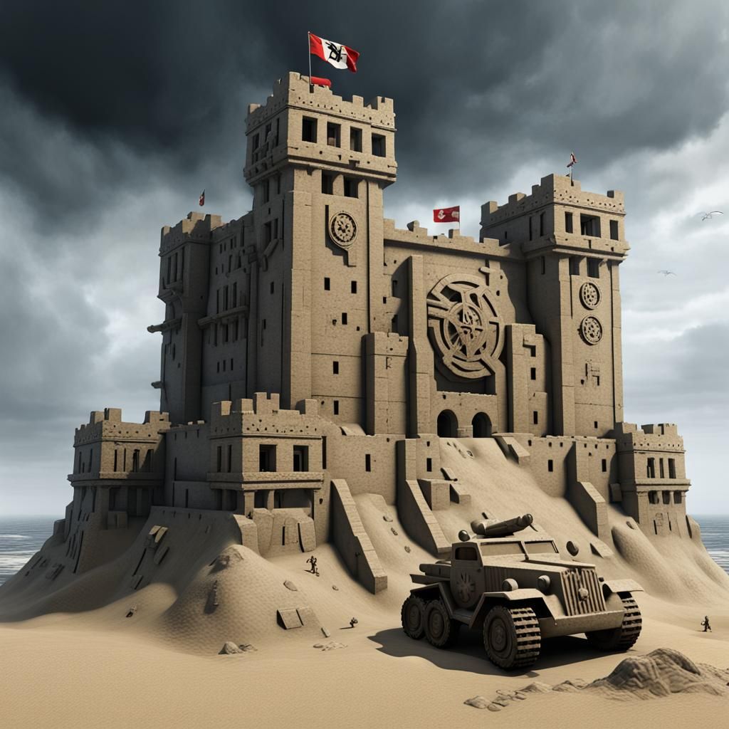 Wolfenstein WWII Sandcastle Bunker