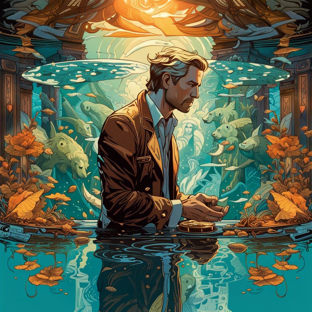 John Constantine Reaches for His Reflection