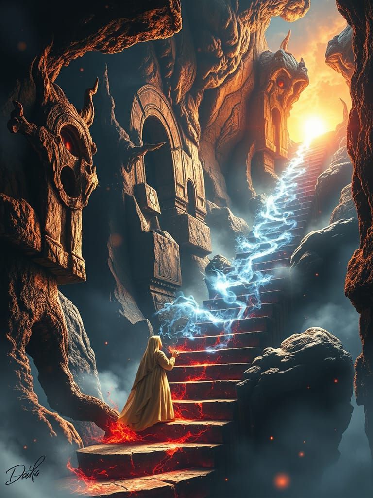 Stairway from Hell to Heaven: A Soul's Journey