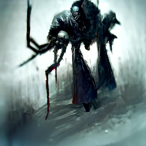 Sinister Virus Infecting Life in Fantasy Art Style