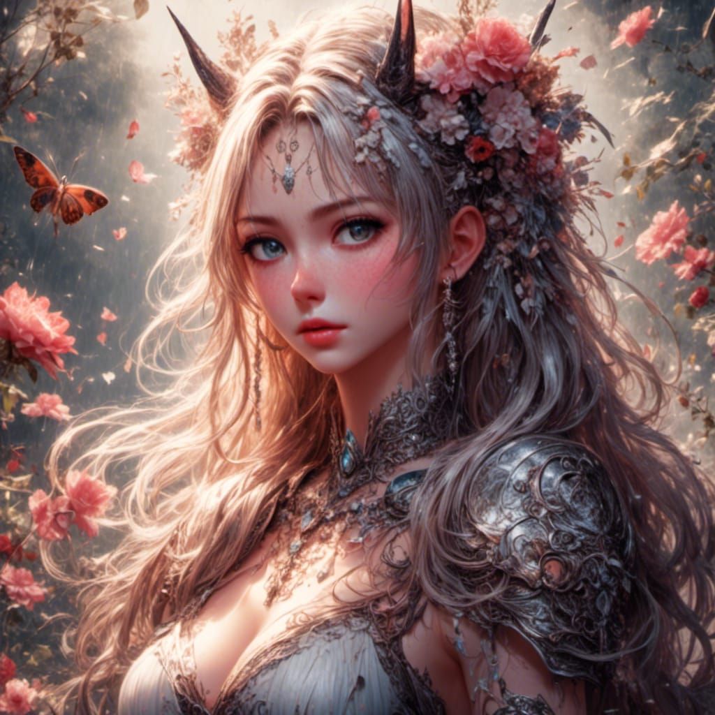 Hyperrealistic Portrait of Epona with Intricate Details