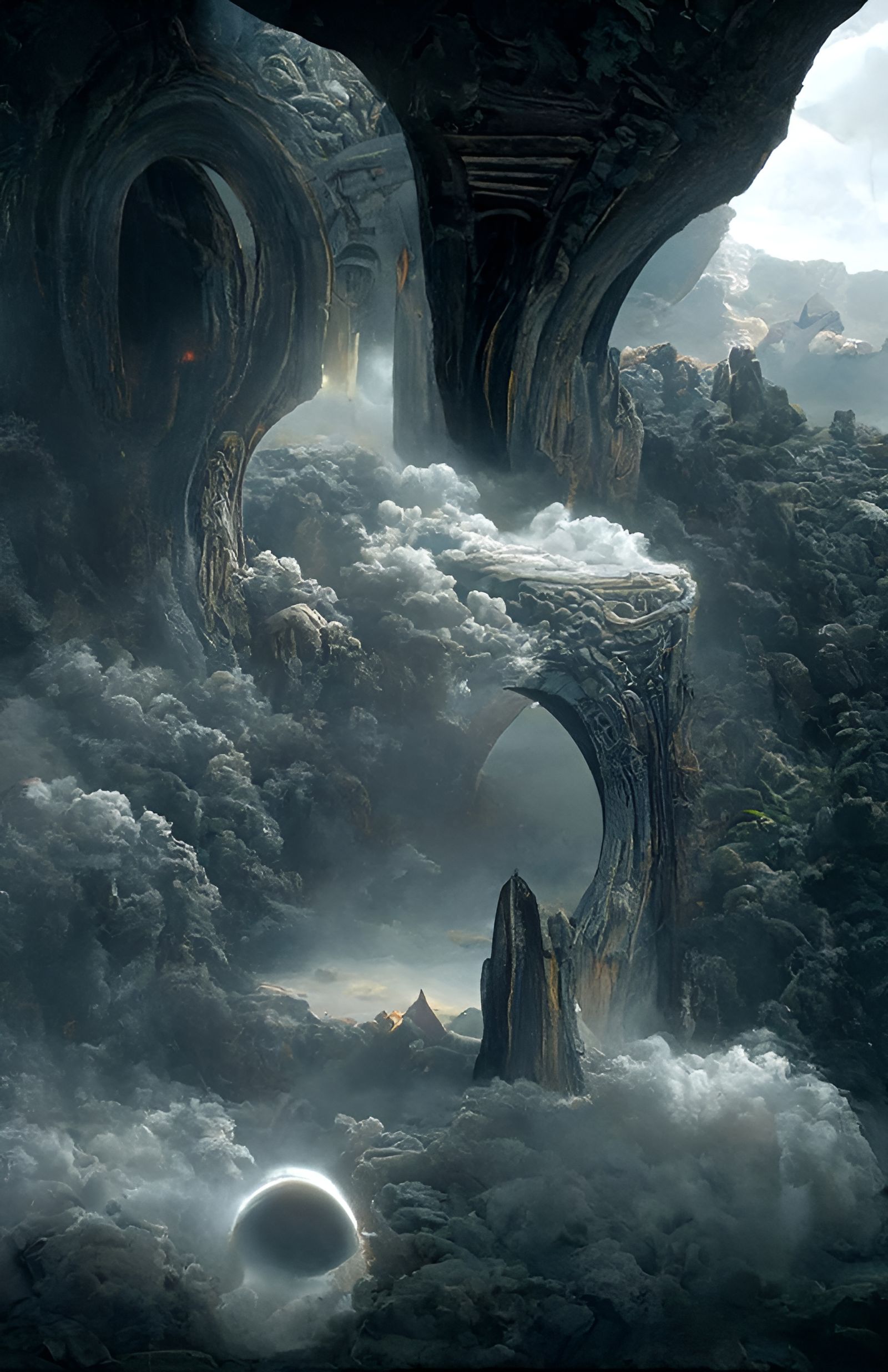 Stargate to Metal World: Hyperdetailed 3D Rendering