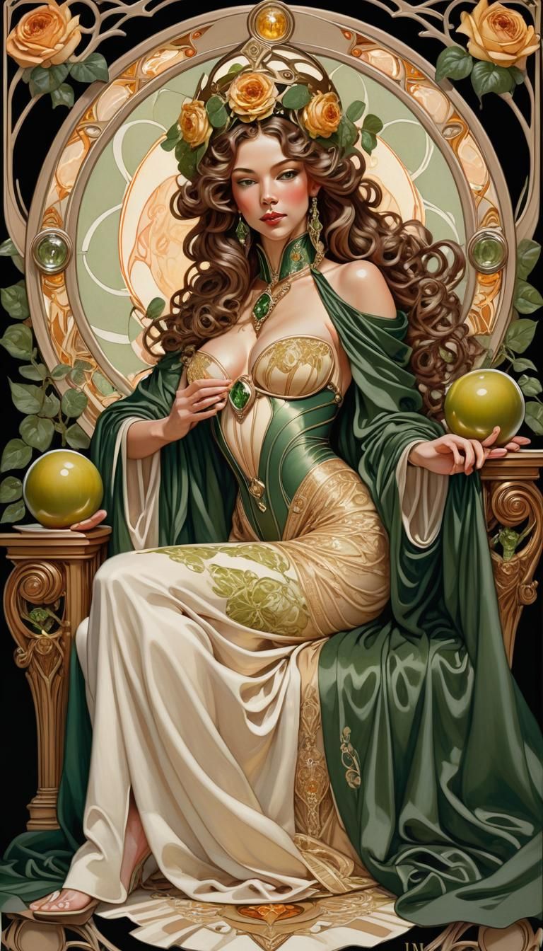 Tarot Card: Queen of Pentacles