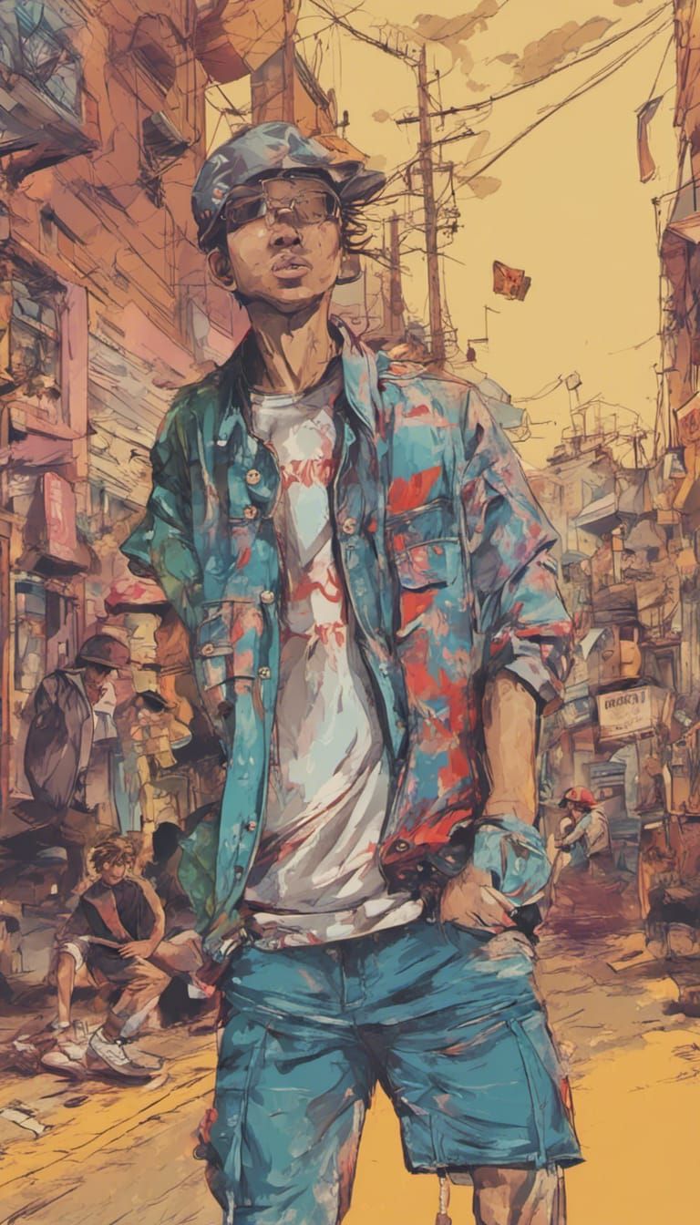 Vibrant Hip-Hop Dance Performance on City Street